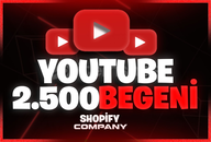 ⭐[GARANTİLİ] YOUTUBE 2500 GERÇEK BEĞENİ⭐