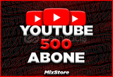 ⭐GARANTİLİ⭐ YOUTUBE 500 ABONE 