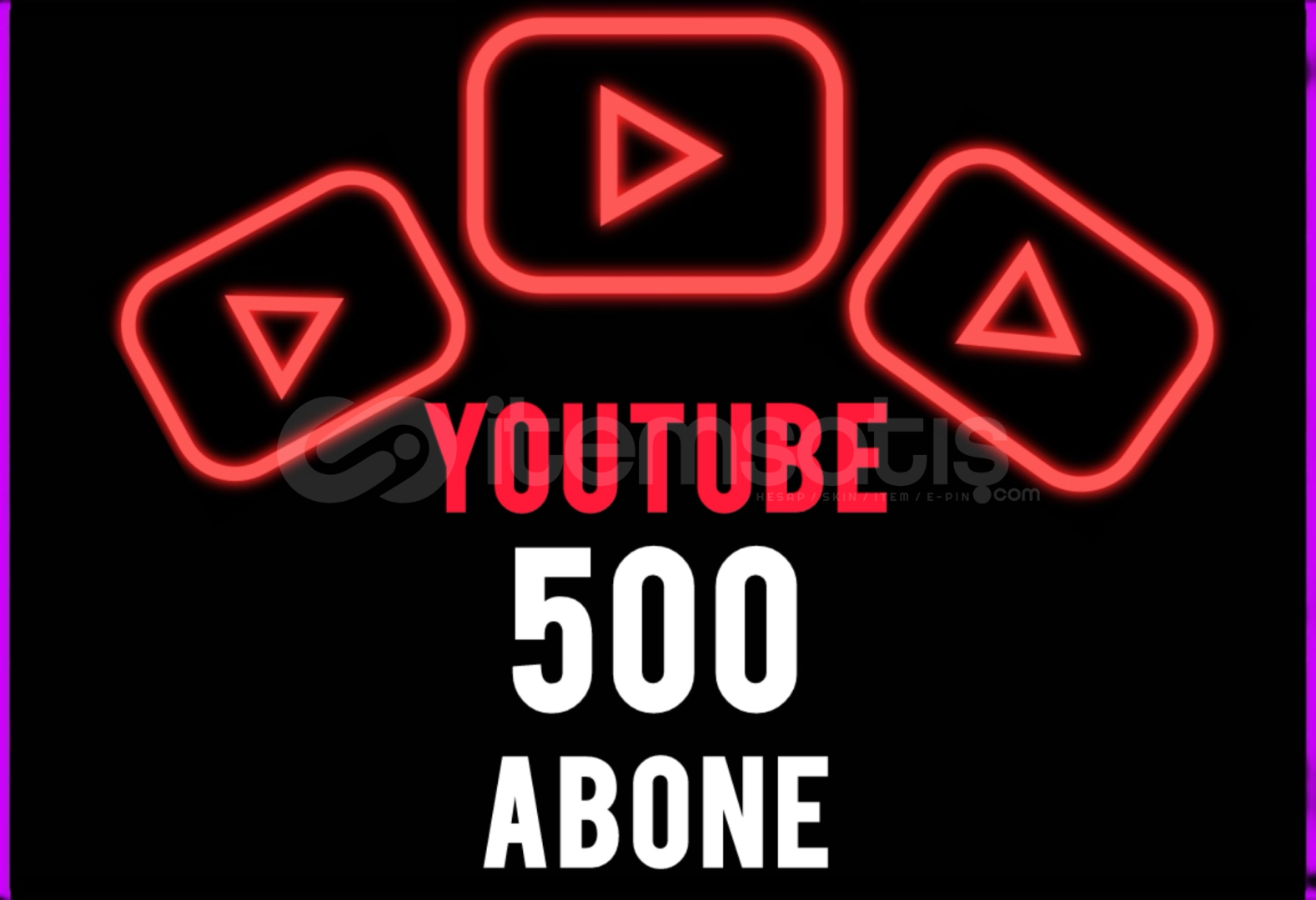 (GARANTİLİ) YouTube 500 Abone (GARANTİLİ) YouTube 500 Abone