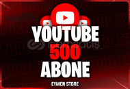 ⭐[GARANTİLİ] YouTube 500 Abone