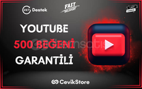 ⭐️[GARANTİLİ] YOUTUBE 500 BEĞENİ⭐️