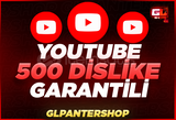 ⭐[GARANTİLİ] YOUTUBE 500 DİSLİKE ⭐