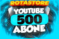 ⭐[GARANTİLİ] YOUTUBE 500 GERÇEK ABONE⭐