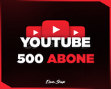 ⭐[GARANTİLİ] YOUTUBE 500 GERÇEK ABONE ⭐