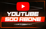 ⭐[GARANTİLİ] YOUTUBE 500 GERÇEK ABONE⭐