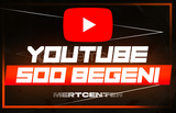 ⭐[GARANTİLİ] YOUTUBE 500 GERÇEK BEĞENİ⭐