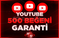 ⭐[GARANTİLİ] YOUTUBE 500 GERÇEK BEĞENİ⭐