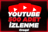 ⭐(GARANTİLİ)⭐ YOUTUBE 500 GERÇEK İZLENME⭐