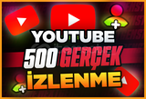 ⭐[Garantili] Youtube 500 Gerçek İzlenme ⭐