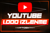 ⭐[GARANTİLİ] YOUTUBE 1.000 GERÇEK İZLENME⭐