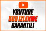 ⭐️[GARANTİLİ] YOUTUBE 500 İZLENME⭐️
