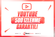 ⭐️[GARANTİLİ] YOUTUBE 500 İZLENME⭐️