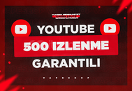⭐[GARANTİLİ] YOUTUBE 500 İZLENME⭐
