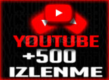 (GARANTİLİ) YouTube 500 İzlenme