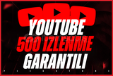 ⭐️[GARANTİLİ] YOUTUBE 500 İZLENME⭐️