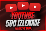 ⭐️[GARANTİLİ] YOUTUBE 500 İZLENME⭐️