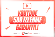⭐️[GARANTİLİ] YOUTUBE 500 İZLENME⭐️