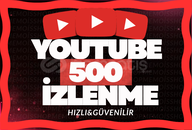 ⭐[GARANTİLİ] YOUTUBE 500 İZLENME⭐