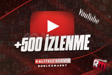 ⭐GARANTILI⭐YOUTUBE 500 KALİTELİ IZLENME