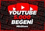 ⭐GARANTİLİ⭐ YOUTUBE 5000 BEĞENİ