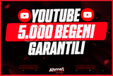 [Garantili]YouTube 5.000 Beğeni