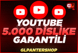 ⭐[GARANTİLİ] YOUTUBE 5.000 DİSLİKE ⭐