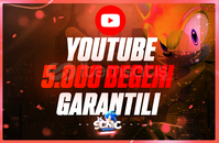 ⭐[GARANTİLİ] YOUTUBE 5000 GERÇEK BEĞENİ⭐