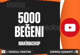 ⭐[GARANTİLİ] YOUTUBE 5000 GERÇEK BEĞENİ⭐