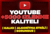 ⭐[GARANTİLİ] YOUTUBE 5000 GERÇEK İZLENME⭐