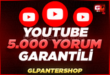 ⭐[GARANTİLİ] YOUTUBE 5000 YORUM ⭐