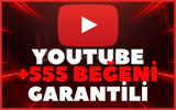 ⭐[GARANTİLİ] YOUTUBE 555 BEĞENİ⭐