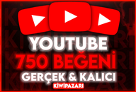 ⭐️ [GARANTİLİ] YOUTUBE 750 BEĞENİ
