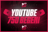 ⭐[GARANTİLİ] YOUTUBE 750 GERÇEK BEĞENİ⭐