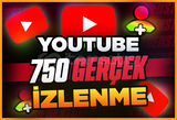 ⭐[Garantili] Youtube 750 Gerçek İzlenme ⭐
