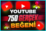 ⭐[Garantili] Youtube 750 Organik Beğeni ⭐