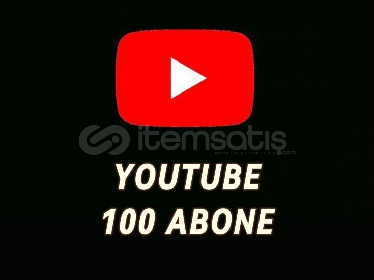 (GARANTİLİ) YOUTUBE KALİTELİ 100 ABONE (GARANTİLİ) YOUTUBE KALİTELİ 100 ABONE
