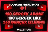 ✨️ [Garantili] YouTube Trend Paketi 1 ✨️