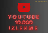 [Garantili] YouTube Türk 10.000 İzlenme
