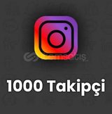 (GARANTİSİZ YABANCI) Instagram takipçi 1000