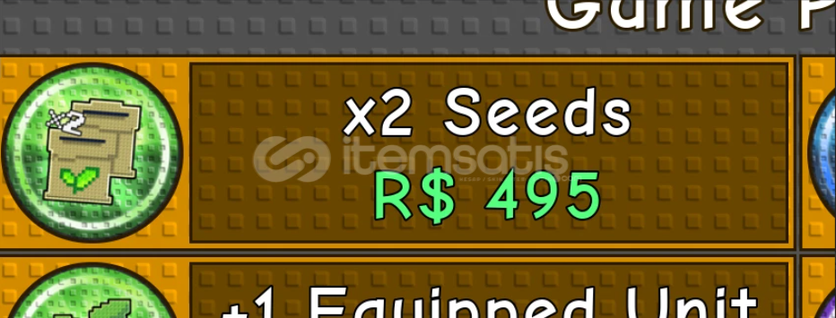 Garden Tower Defense 2x Seeds Garden Tower Defense 2x Seeds