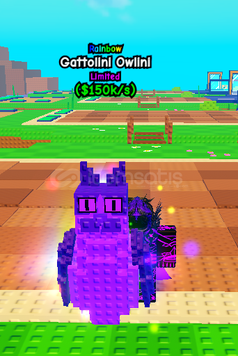 Gattolini Owlini 125k/sn - Plants Vs Brainrots Gattolini Owlini 125k/sn - Plants Vs Brainrots