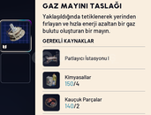 Gaz Mayını Taslağı Blueprint