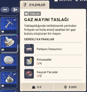 GAZ MAYINI TASLAK - BLUEPRINT