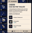 GAZ MAYINI TASLAK - BLUEPRINT