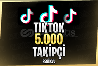 ORGANIK | 5000 TIKTOK TAKIPCI