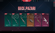 gece pazarı hesabı