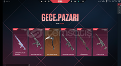 Gece pazarı ortalama hesap 