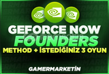 GEFORCE NOW FOUNDERS+ İSTEDİĞİNİZ 3 OYUN