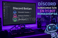 ???? Gelişmiş Discord Custom Bot | Satış & Destek