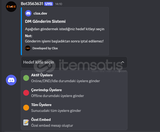 Gelişmiş Dm Duyuru Botu (Menülü)